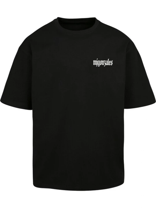 Foto van product MJ Gonzales Shirt 'Frosted Wings' donkerlila / zwart / wit