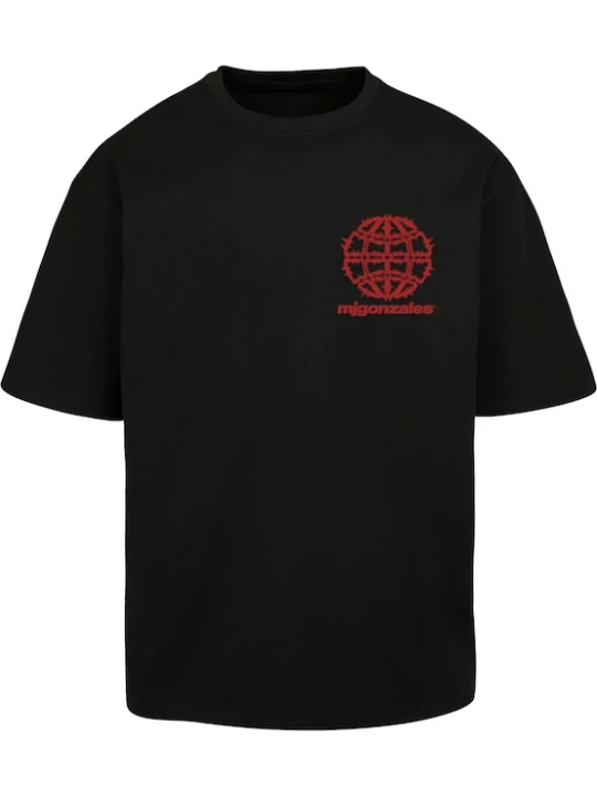 Foto van product MJ Gonzales Shirt 'Global Flame' vuurrood / zwart