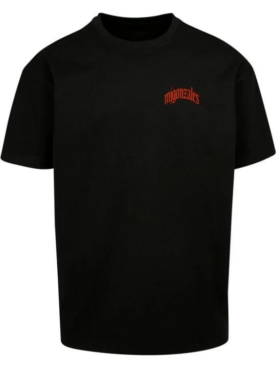 Foto van product MJ Gonzales Shirt 'Heart' groen / oranje / rood / zwart