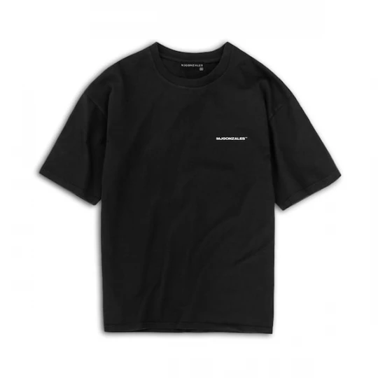 Foto van product MJ Gonzales Shirt 'Heavy' zwart / wit