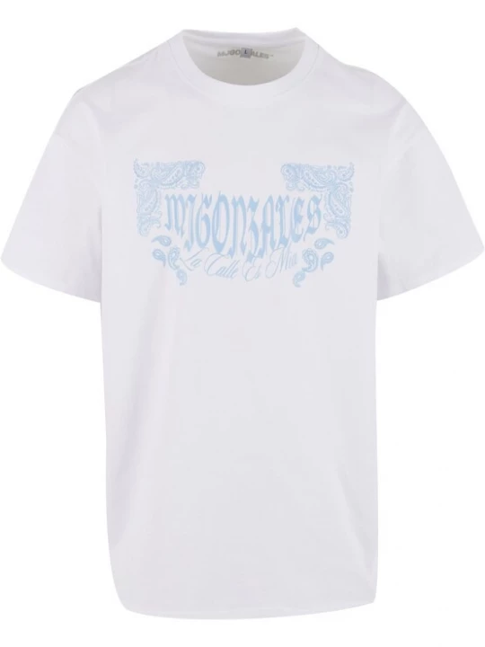 Foto van product MJ Gonzales Shirt lichtblauw / wit