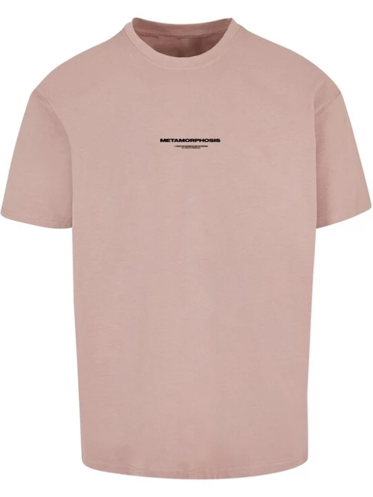 Foto van product MJ Gonzales Shirt 'Metamorphose' pastelblauw / oudroze / zwart