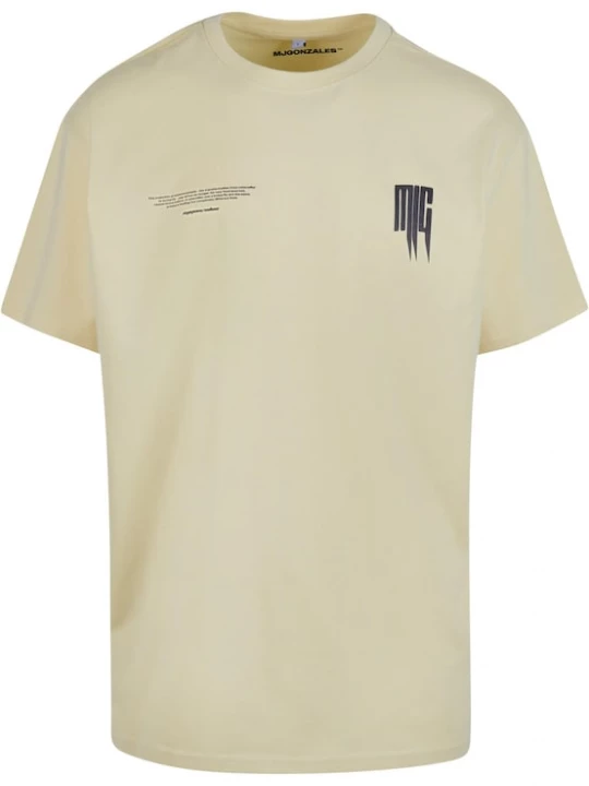 Foto van product MJ Gonzales Shirt 'Metamorphose V.2' geel / lichtgeel / lila / zwart