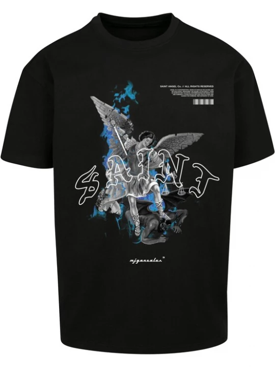 Foto van product MJ Gonzales Shirt 'Saint V.1' blauw / grijs / zwart / wit