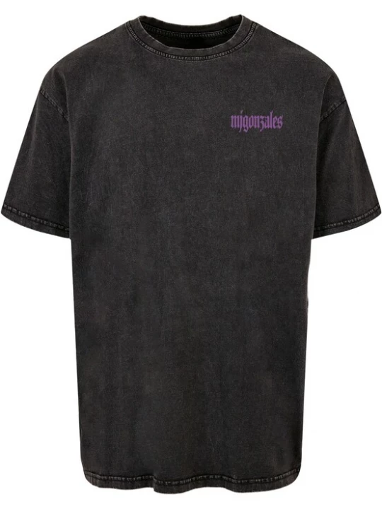 Foto van product MJ Gonzales Shirt 'Seraphim' lila / pastellila / zwart