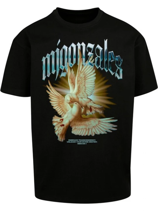 Foto van product MJ Gonzales Shirt 'Spirit' goud / zwart
