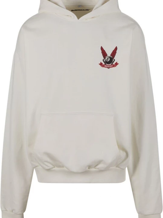 Foto van product MJ Gonzales Sweatshirt 'Black Ball Syndicate' donkerrood / zwart / offwhite