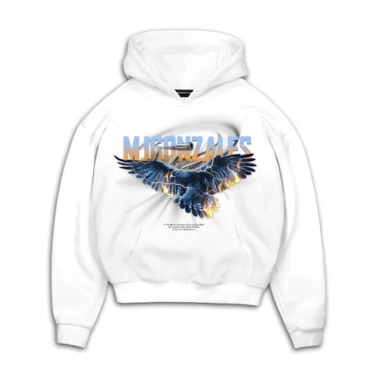 Foto van product MJ Gonzales Sweatshirt ' EAGLE V.2 ' blauw / geel / zwart / wit