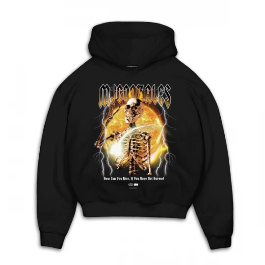 Foto van product MJ Gonzales Sweatshirt geel / oranje / zwart