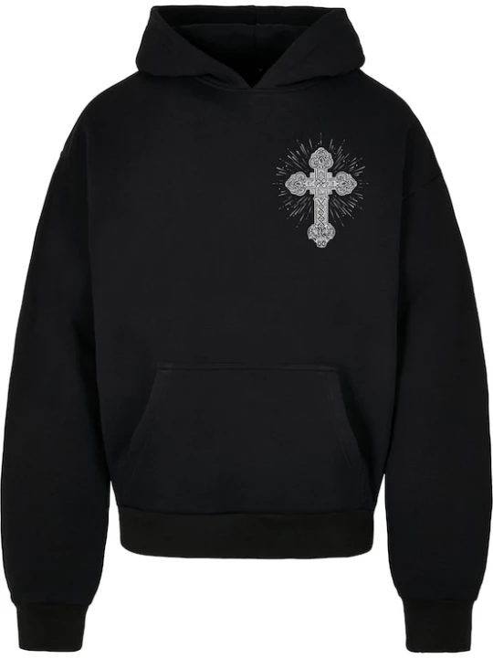 Foto van product MJ Gonzales Sweatshirt 'Grace of God' zwart / wit