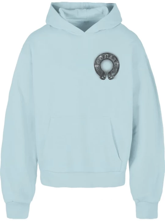 Foto van product MJ Gonzales Sweatshirt hemelsblauw / donkergrijs / rood / zilver
