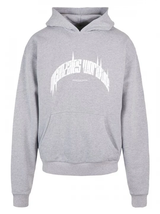 Foto van product MJ Gonzales Sweatshirt 'Higher Than Heaven V.3' grijs / wit