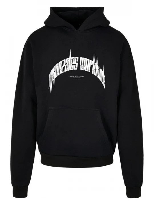 Foto van product MJ Gonzales Sweatshirt 'Higher Than Heaven V.3' zwart / wit