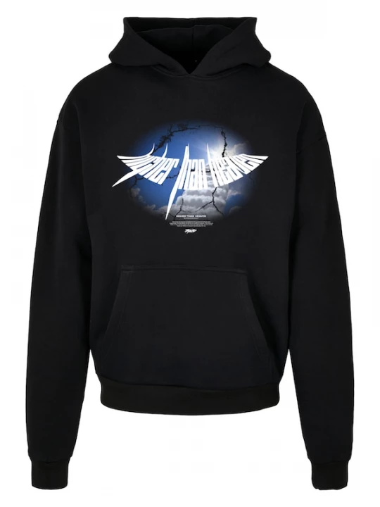 Foto van product MJ Gonzales Sweatshirt 'Higher Than Heaven V.4' blauw / zwart / wit