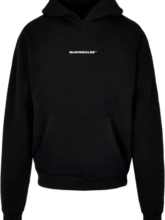 Foto van product MJ Gonzales Sweatshirt 'In tha Hood' grijs / lichtgrijs / zwart / wit