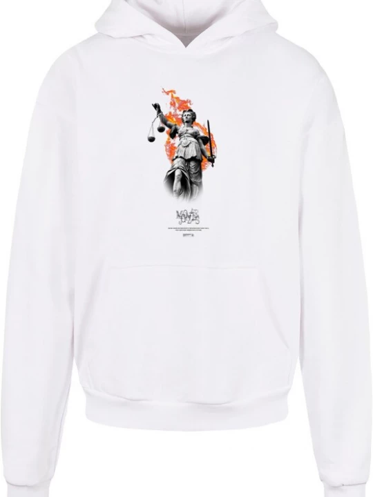 Foto van product MJ Gonzales Sweatshirt 'Justitia' geel / grijs / oranje / zwart / wit