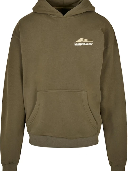 Foto van product MJ Gonzales Sweatshirt olijfgroen / wit