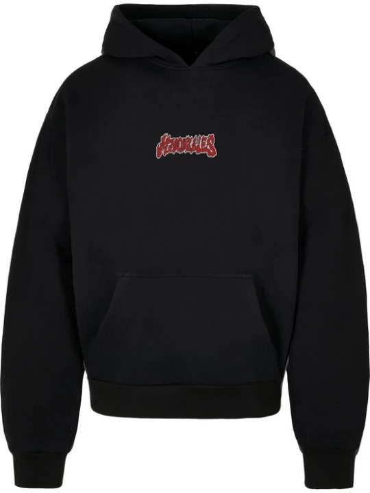 Foto van product MJ Gonzales Sweatshirt 'Ornament of Ashes' grijs / rood / zwart / wit