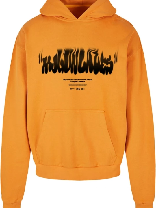 Foto van product MJ Gonzales Sweatshirt 'Rising' oranje / zwart