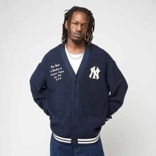 Foto van product MLB Collegiate Script Cardi New York Yankees New Era blauw
