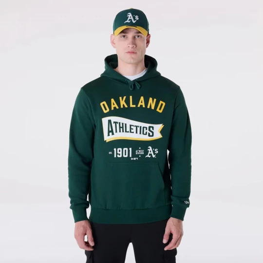 Foto van product MLB Pennant Graphic Hoodie Oakland Athletics New Era groen