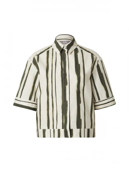 Foto van product MM by Max Mara Blouse 'PALLORE' groen / lichtgroen