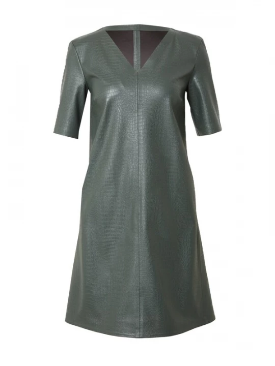 Foto van product MM by Max Mara Jurk 'ELIOT' donkergroen