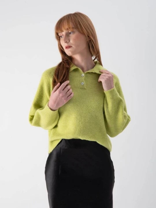 Foto van product MND Trui grasgroen