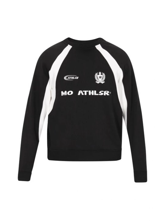 Foto van product Mo ATHLSR Sweatshirt 'ATHLSR' zwart / wit