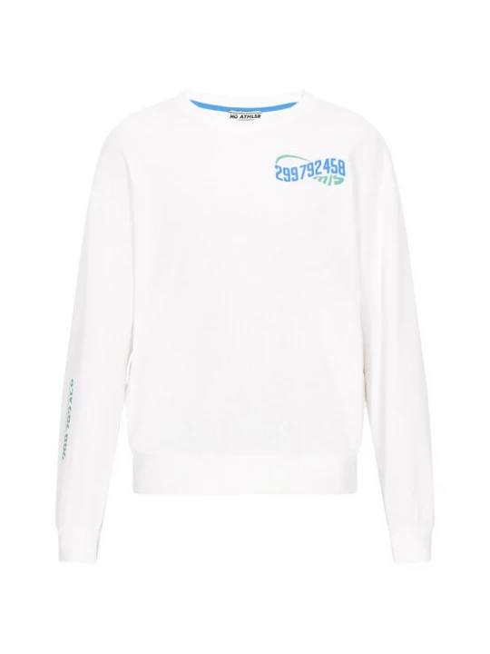 Foto van product Mo ATHLSR Sweatshirt 'Back To School' lichtblauw / wit