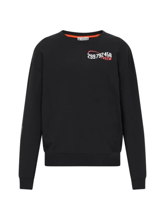 Foto van product Mo ATHLSR Sweatshirt 'Back To School' oranje / zwart / wit