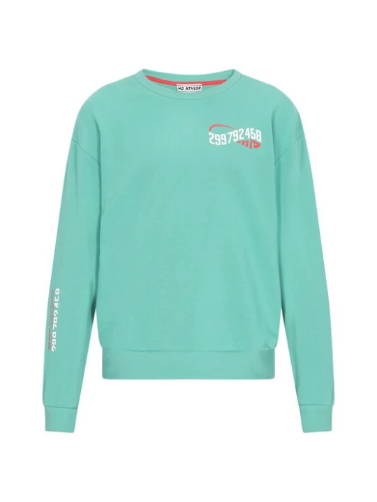 Foto van product Mo ATHLSR Sweatshirt 'Back To School' turquoise / rood / wit