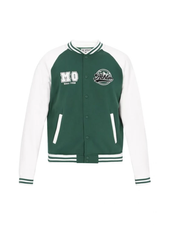 Foto van product Mo ATHLSR Sweatvest donkergroen / zwart / wit