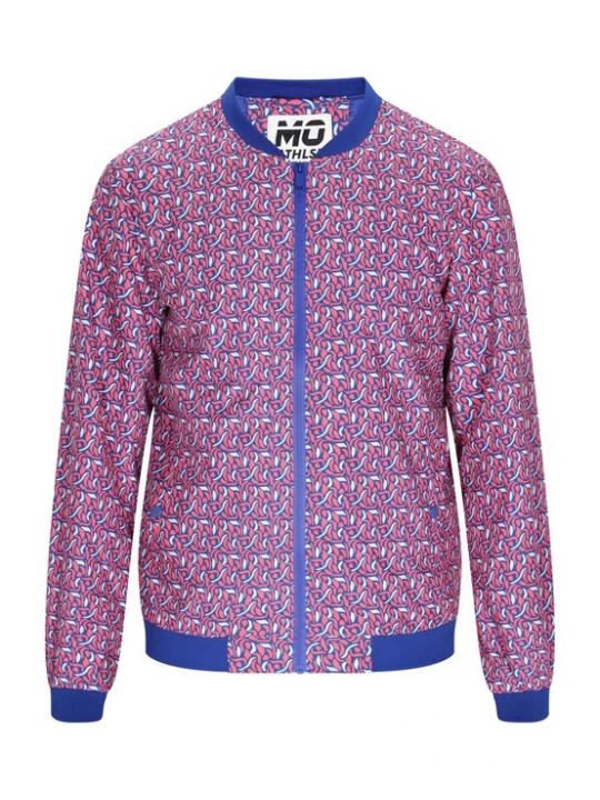 Foto van product Mo ATHLSR Tussenjas blauw / lichtblauw / zalm roze