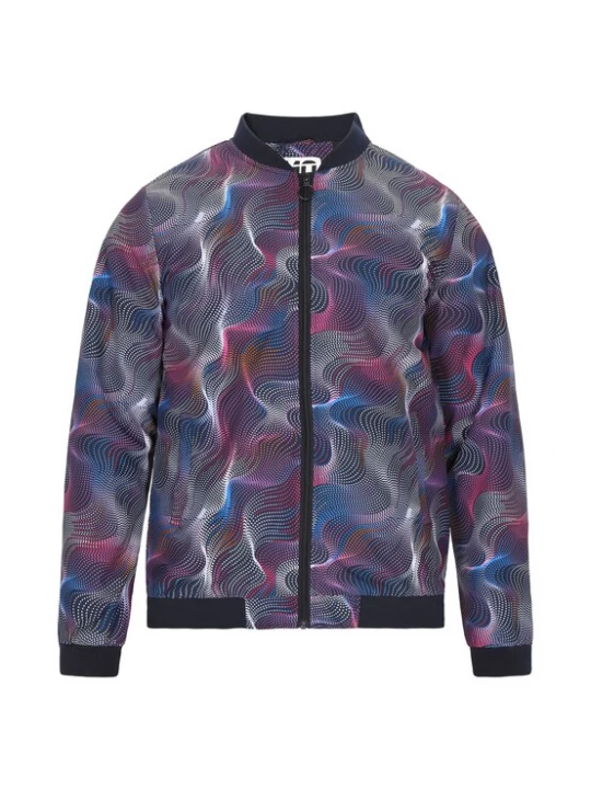 Foto van product Mo ATHLSR Tussenjas blauw / marine / pink / wit