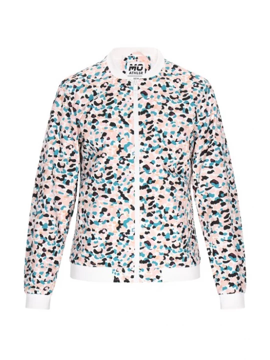 Foto van product Mo ATHLSR Tussenjas blauw / rosa / zwart / wit