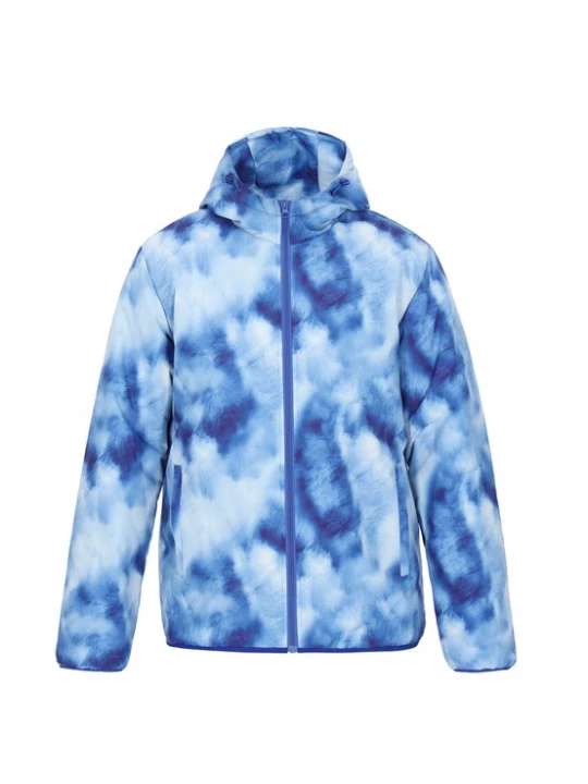 Foto van product Mo ATHLSR Tussenjas blauw / wit