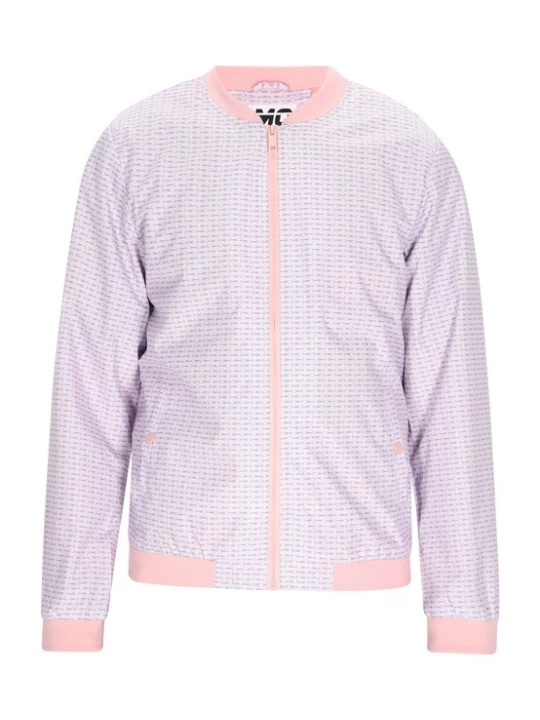 Foto van product Mo ATHLSR Tussenjas grijs / sering / rosa