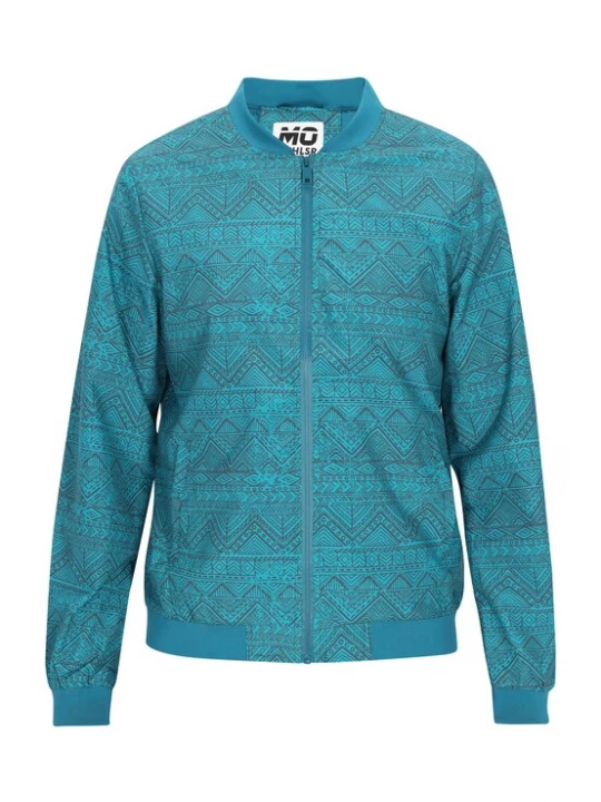 Foto van product Mo ATHLSR Tussenjas smoky blue / cyaan blauw