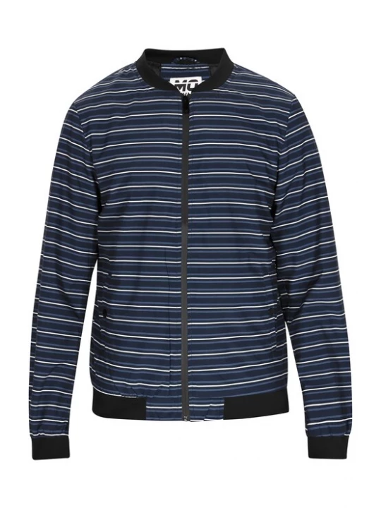 Foto van product Mo ATHLSR Tussenjas smoky blue / donkerblauw / wit