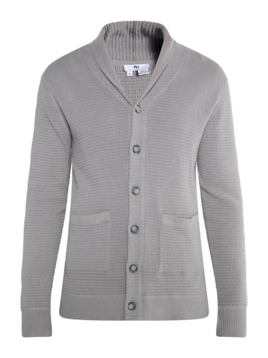Foto van product MO Gebreid vest grijs