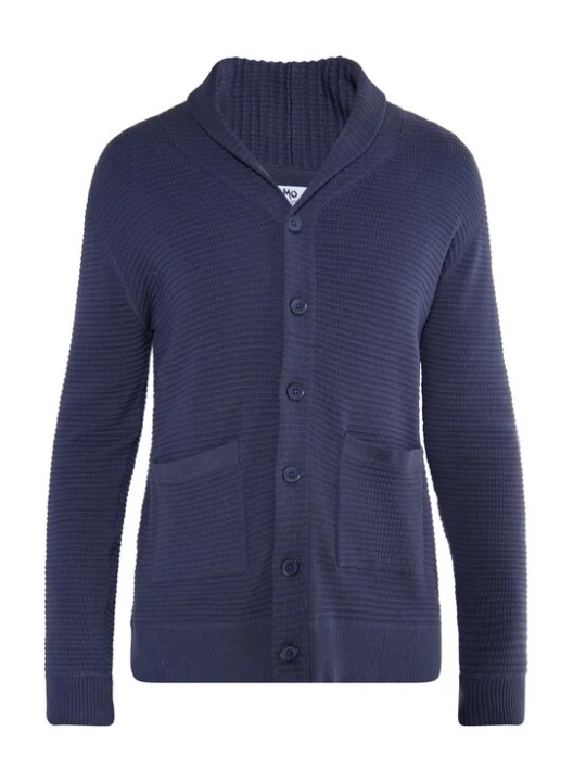 Foto van product MO Gebreid vest 'Rovic' marine