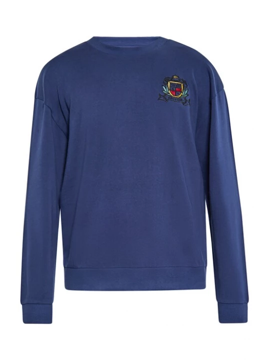 Foto van product MO Sweatshirt marine / lichtblauw / geel / zwart