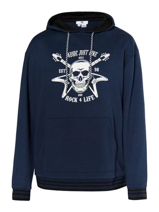 Foto van product MO Sweatshirt navy / wit