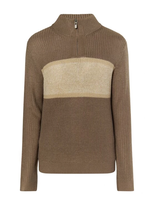 Foto van product MO Trui 'Rovic' beige / bruin