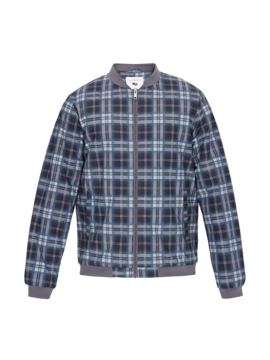 Foto van product MO Tussenjas blauw / grijs