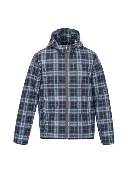 Foto van product MO Tussenjas blauw / grijs