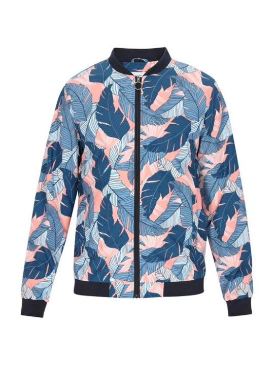 Foto van product MO Tussenjas blauw / marine / lichtblauw / rosa