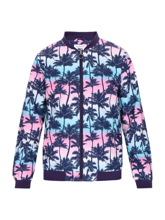 Foto van product MO Tussenjas blauw / marine / rosa