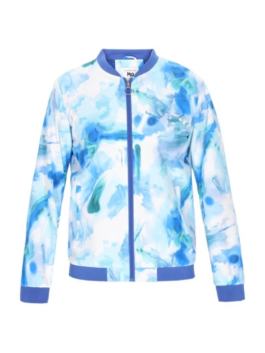 Foto van product MO Tussenjas blauw / pastelblauw / petrol / wit